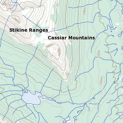 Natural Resources Canada Jennings Lakes, BC (104O10 Toporama) digital map