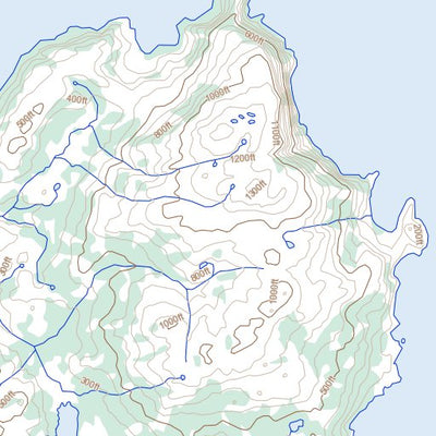Natural Resources Canada Jensen Inlet, NL (014L01 Toporama) digital map