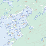 Natural Resources Canada Jerome Lake (075E01 Toporama) digital map