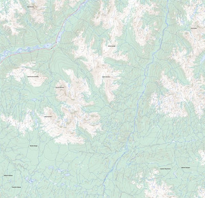 Natural Resources Canada Joe Irwin Lake (104I13 Toporama) digital map