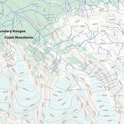 Natural Resources Canada John Peaks (104B09 Toporama) digital map