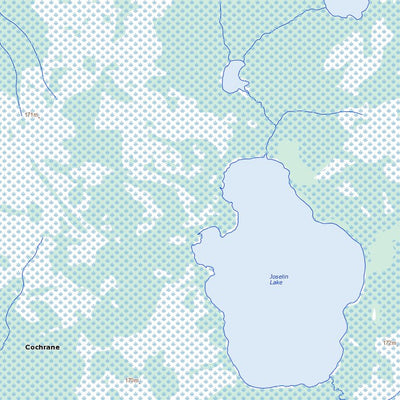 Natural Resources Canada Joselin Lake, ON (042N04 Toporama) digital map