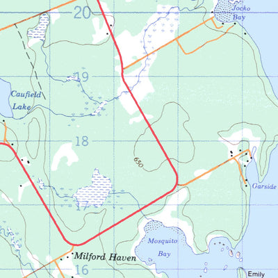 Natural Resources Canada Joseph Island, ON (041J04 CanMatrix) digital map
