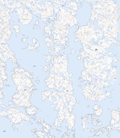 Natural Resources Canada Jubilee Island (036A05 Toporama) digital map