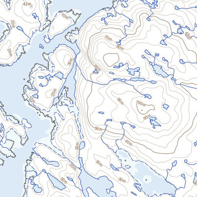 Natural Resources Canada Jubilee Island (036A05 Toporama) digital map