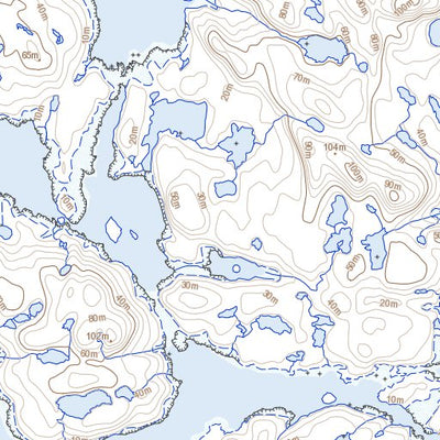 Natural Resources Canada Jubilee Island (036A05 Toporama) digital map