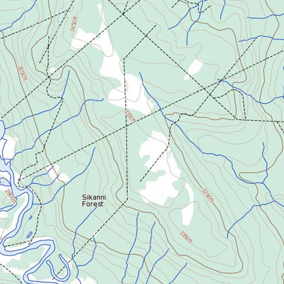 Natural Resources Canada Julienne Creek, BC (094G01 Toporama) digital map