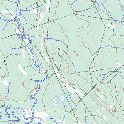 Natural Resources Canada Julienne Creek, BC (094G01 Toporama) digital map