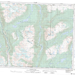 Natural Resources Canada Junker Lake, BC (093C04 CanMatrix) digital map