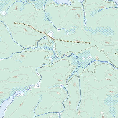 Natural Resources Canada Kabania Lake, ON (053A01 Toporama) digital map