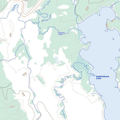 Natural Resources Canada Kabitotikwia Lake, ON (052H11 Toporama) digital map