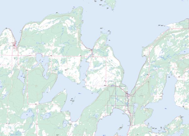 Kagawong, ON (041G16 Toporama) Map by Natural Resources