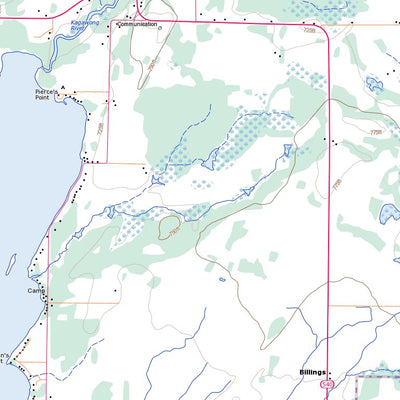 Natural Resources Canada Kagawong, ON (041G16 Toporama) digital map