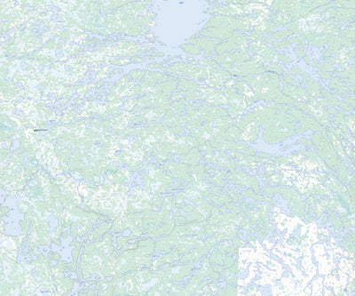 Natural Resources Canada Kagipo Lake, MB (053D11 Toporama) digital map