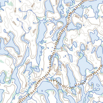 Natural Resources Canada Kakarmik Lake, NT (065E10 Toporama) digital map