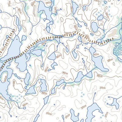 Natural Resources Canada Kakarmik Lake, NT (065E10 Toporama) digital map