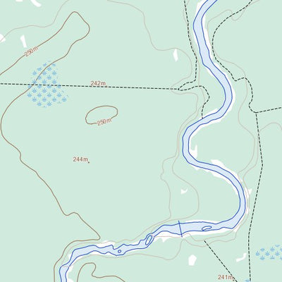 Natural Resources Canada Kakisa Lake, NT (085C13 Toporama) digital map