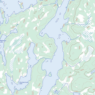 Natural Resources Canada Kamuchawie Lake, MB (064C05 Toporama) digital map