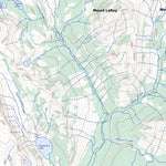 Natural Resources Canada Kananaskis Lakes, AB (082J11 Toporama) digital map