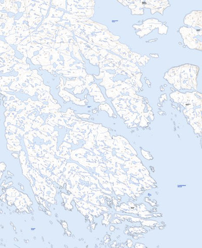 Natural Resources Canada Kangerk Fiord (026J06 Toporama) digital map