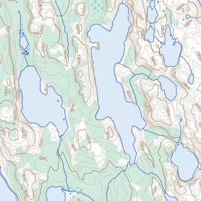 Natural Resources Canada Kanuyak Island, NU (076O05 Toporama) digital map