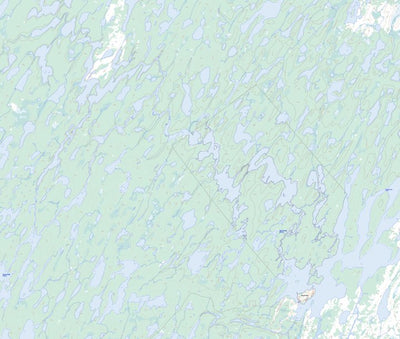 Natural Resources Canada Kasabonika Lake, ON (053H10 Toporama) digital map