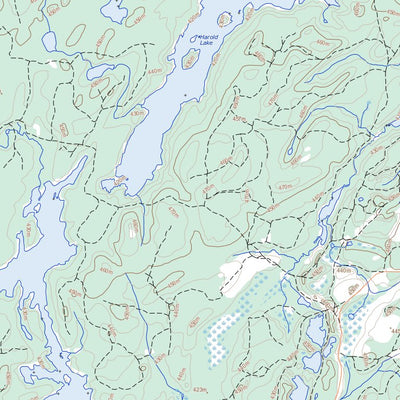 Natural Resources Canada Kashaweogama Lake, ON (052J07 Toporama) digital map