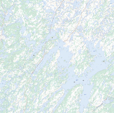 Natural Resources Canada Kasmere Lake, MB (064N11 Toporama) digital map