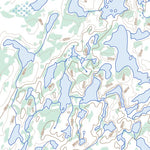 Natural Resources Canada Kasmere Lake, MB (064N11 Toporama) digital map