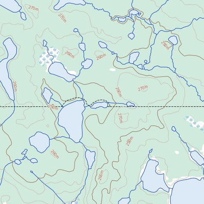 Natural Resources Canada Katseyedie River (096J11 Toporama) digital map