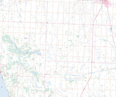 Natural Resources Canada Kavanagh, AB (083H04 Toporama) digital map