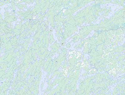 Natural Resources Canada Kawnipi Lake (052B06 Toporama) digital map