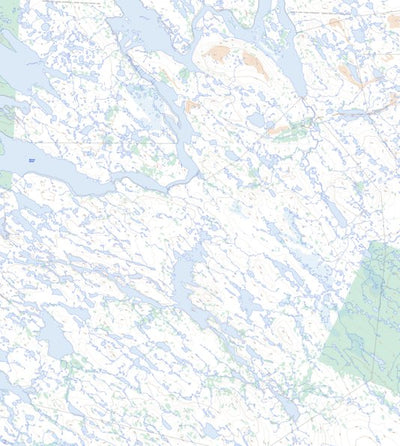 Natural Resources Canada Kazan Falls, NU (055M12 Toporama) digital map