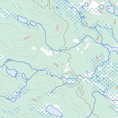 Natural Resources Canada Kechinta Island, NT (086E02 Toporama) digital map