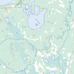 Natural Resources Canada Keeley Lake, SK (073K16 Toporama) digital map