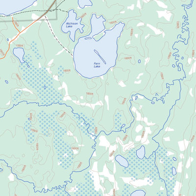 Natural Resources Canada Keeley Lake, SK (073K16 Toporama) digital map