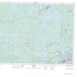 Natural Resources Canada Keewatin, ON (052E15 CanMatrix) digital map
