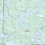 Natural Resources Canada Keewatin, ON (052E15 CanMatrix) digital map