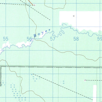 Natural Resources Canada Keg River, AB (084F13 CanMatrix) digital map