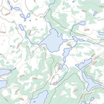 Natural Resources Canada Keish Lake, NU (076F01 Toporama) digital map