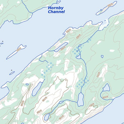 Natural Resources Canada Keith Island, NT (075L04 Toporama) digital map