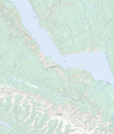 Natural Resources Canada Kelly Lake, NT (096E08 Toporama) digital map