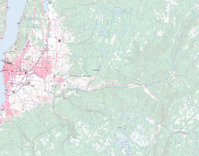 Natural Resources Canada Kelowna, BC (082E14 Toporama) digital map