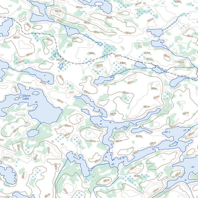 Natural Resources Canada Kember Lake (053C12 Toporama) digital map