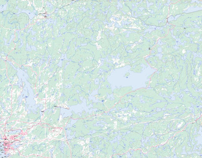 Natural Resources Canada Kenora, ON (052E16 Toporama) digital map