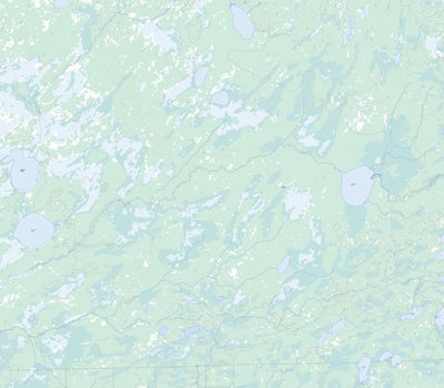 Natural Resources Canada Kesatasew Lake, SK (073K14 Toporama) digital map