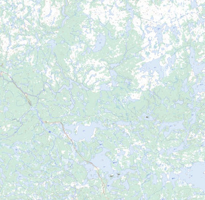 Natural Resources Canada Kesselman Lake, MB (064P02 Toporama) digital map