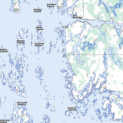 Natural Resources Canada Key Harbour, ON (041H15 Toporama) digital map