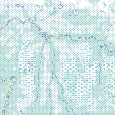Natural Resources Canada Kiasko River, ON (042I10 Toporama) digital map