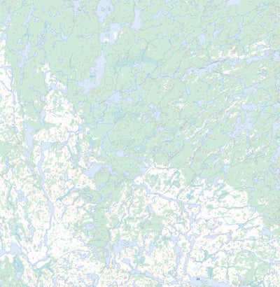 Natural Resources Canada Kidder Lake, NT (075C14 Toporama) digital map